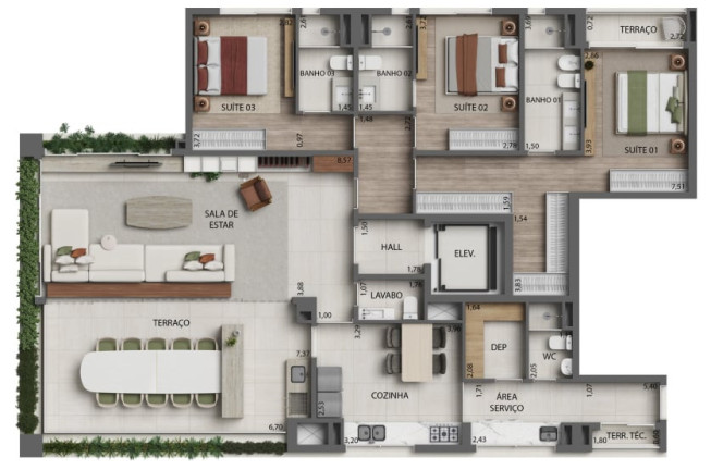 Imagem Imóvel com 3 Quartos à Venda, 392 m² em Moema - São Paulo