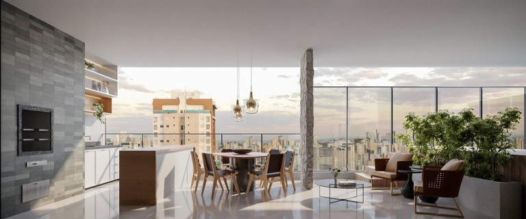 Apartamento com 2 Quartos à Venda, 79 m² em Setor Bueno - Goiânia