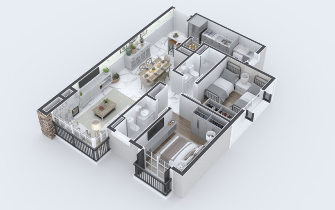 Imagem Apartamento com 2 Quartos à Venda, 68 m² em Centro - Gramado