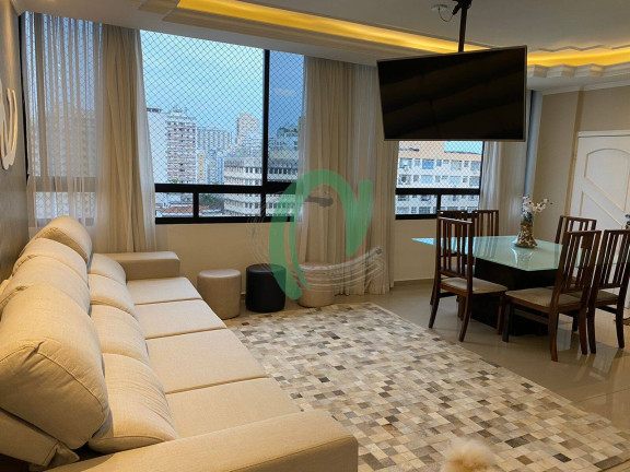 Imagem Apartamento com 4 Quartos à Venda, 139 m² em Gonzaga - Santos