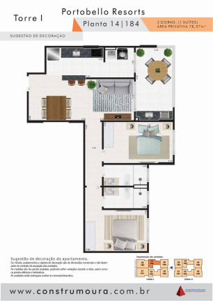 Imagem Apartamento com 2 Quartos à Venda, 78 m² em Centro - Mongaguá