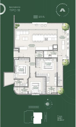 Imagem Apartamento com 3 Quartos à Venda, 118 m² em Fazenda - Itajaí