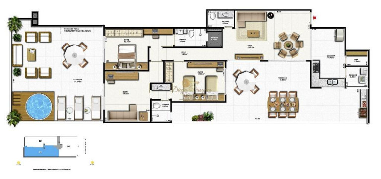 Imagem Apartamento com 3 Quartos à Venda, 204 m² em Alto - Teresópolis