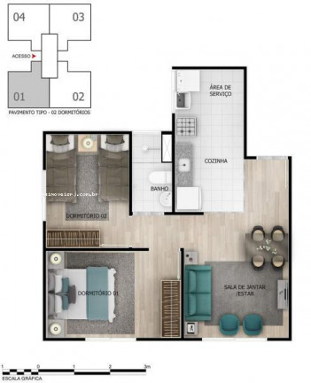 Imagem Apartamento com 2 Quartos à Venda,  em Recreio Dos Bandeirantes - Rio De Janeiro