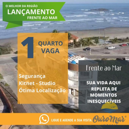 Imagem Kitnet com 1 Quarto à Venda, 56 m² em Gaivota - Itanhaém