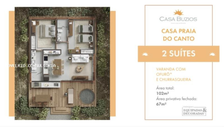 Imagem Apartamento com 2 Quartos à Venda, 67 m² em Marina - Armação Dos Búzios