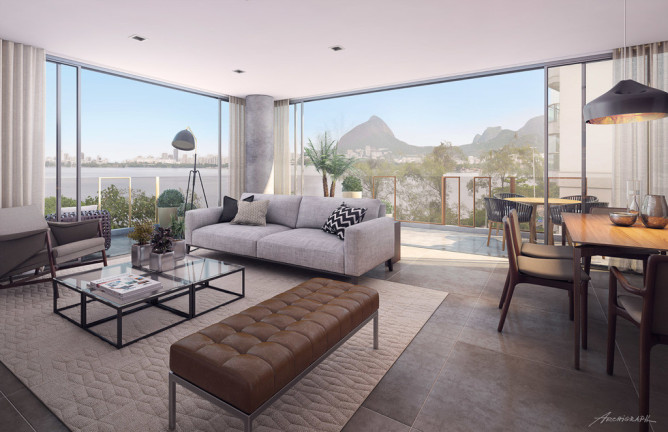 Imagem Apartamento com 4 Quartos à Venda, 315 m² em Lagoa - Rio De Janeiro
