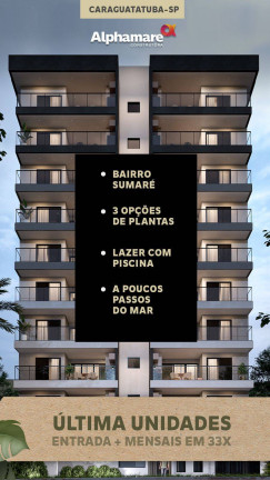 Imagem Apartamento à Venda, 50 m² em Sumaré - Caraguatatuba