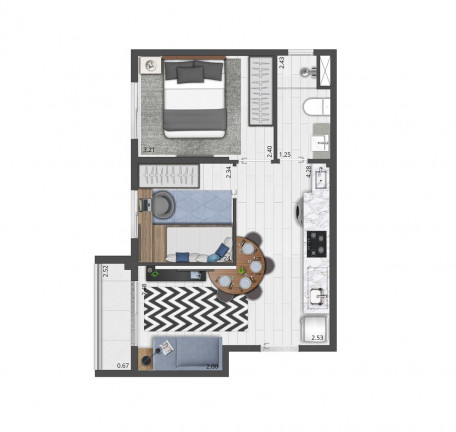 Imagem Apartamento com 2 Quartos à Venda, 79 m² em Moema - São Paulo