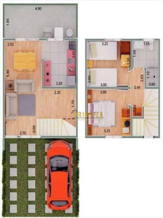 Imagem Casa com 2 Quartos à Venda, 58 m² em Residencial Moradas Do éden - Sorocaba