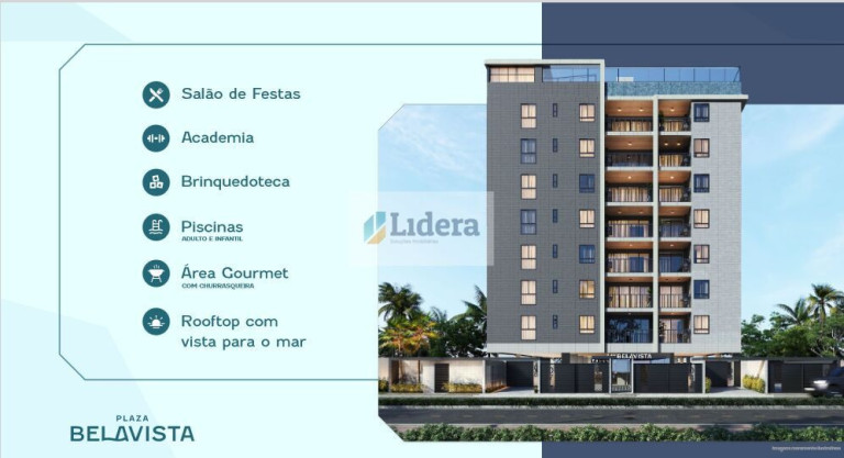 Apartamento com 2 Quartos à Venda, 50 m² em Intermares - Cabedelo