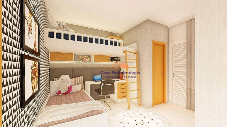 Imagem Apartamento com 3 Quartos à Venda, 143 m² em Canto Do Forte - Praia Grande