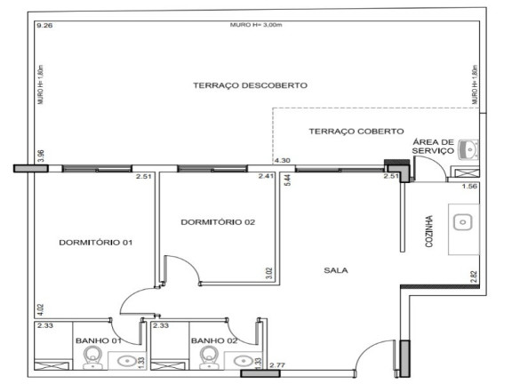 Imagem Imóvel com 2 Quartos à Venda, 88 m² em Vila Sônia - São Paulo