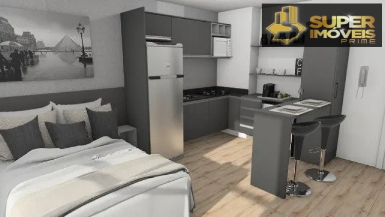 Imagem Apartamento com 1 Quarto à Venda, 29 m² em Fragata - Pelotas