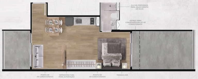 Apartamento com 1 Quarto à Venda, 100 m² em Jardins - São Paulo