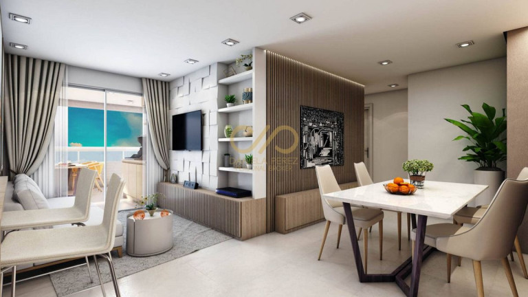 Imagem Apartamento com 2 Quartos à Venda, 77 m² em Canto Do Forte - Praia Grande