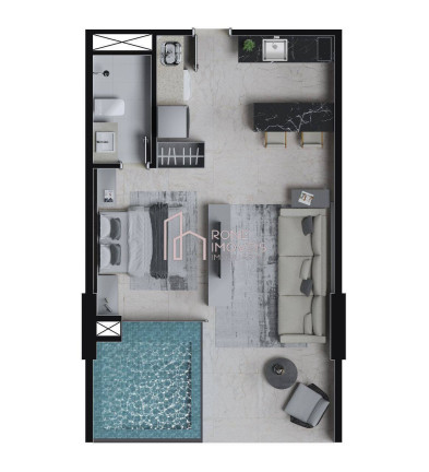 Imagem Apartamento com 1 Quarto à Venda, 54 m² em Batista Campos - Belém