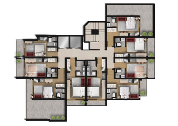 Imagem Apartamento com 1 Quarto à Venda, 42 m² em Brooklin Paulista - São Paulo