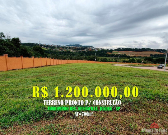 Imagem Terreno à Venda, 700 m² em Chácara Terra Nova - Jundiaí