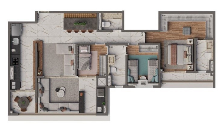 Imagem Apartamento com 3 Quartos à Venda, 122 m² em Jardim Das Paineiras - Campinas