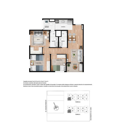 Imagem Apartamento com 3 Quartos à Venda, 59 m² em Vila Guilherme - São Paulo