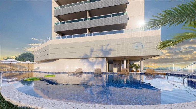 Imagem Apartamento com 2 Quartos à Venda, 77 m² em Caiçara - Praia Grande