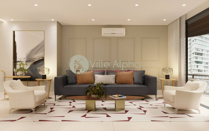 Imagem Apartamento com 3 Quartos à Venda, 185 m² em Pompeia - Santos