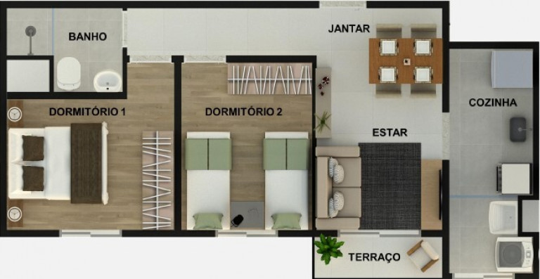 Imagem Apartamento com 2 Quartos à Venda, 45 m² em Casa Verde Alta - São Paulo