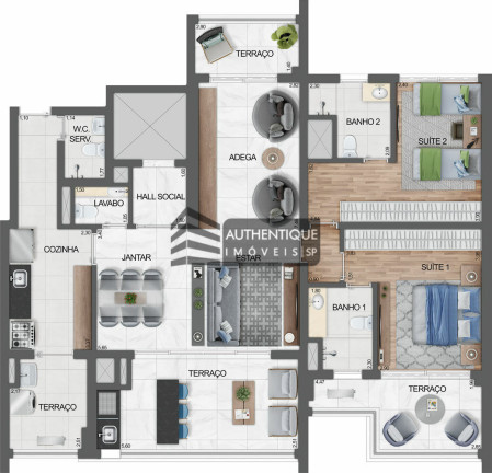 Imagem Apartamento com 3 Quartos à Venda, 181 m² em Vila Mariana - São Paulo