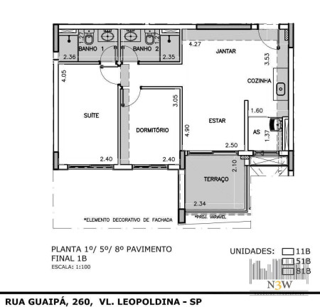 Imagem Apartamento com 2 Quartos à Venda, 59 m² em Vila Leopoldina - São Paulo