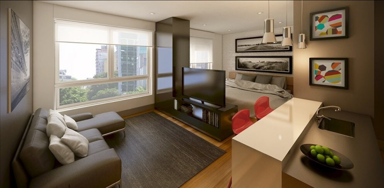 Imagem Apartamento com 1 Quarto à Venda, 32 m² em Moinhos De Vento - Porto Alegre