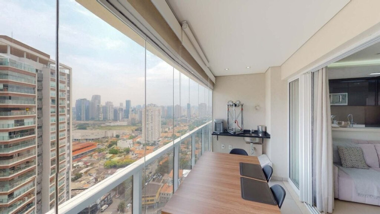 Imagem Imóvel com 1 Quarto à Venda, 48 m² em Brooklin - São Paulo