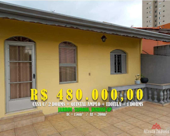 Imagem Casa com 2 Quartos à Venda, 159 m² em Jardim Tamoio - Jundiaí