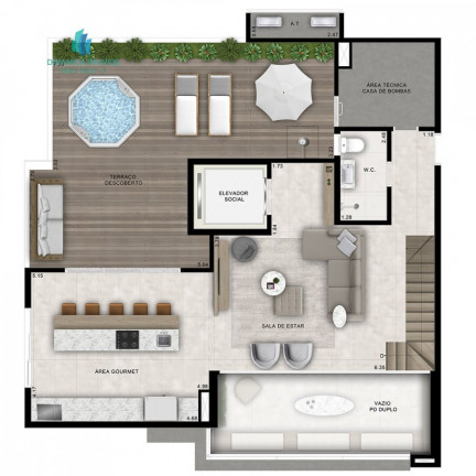 Imagem Apartamento com 3 Quartos à Venda, 245 m² em Cambuí - Campinas