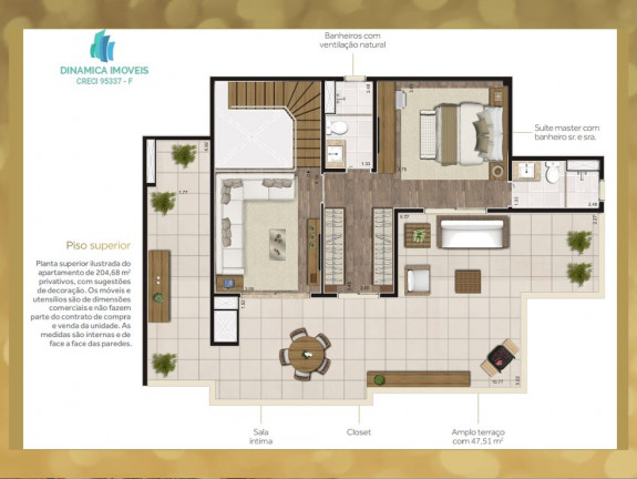 Imagem Apartamento com 4 Quartos à Venda, 204 m² em Taquaral - Campinas