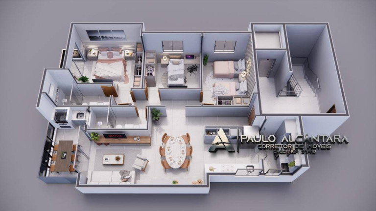 Imagem Apartamento com 3 Quartos à Venda, 108 m² em Cidade Nobre - Ipatinga