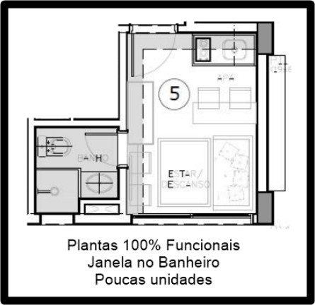 Imagem Apartamento à Venda, 14 m² em Jardins - São Paulo