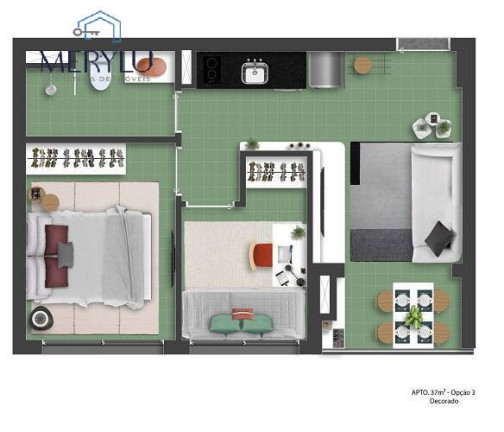 Imagem Apartamento com 2 Quartos à Venda, 38 m² em Consolação - São Paulo