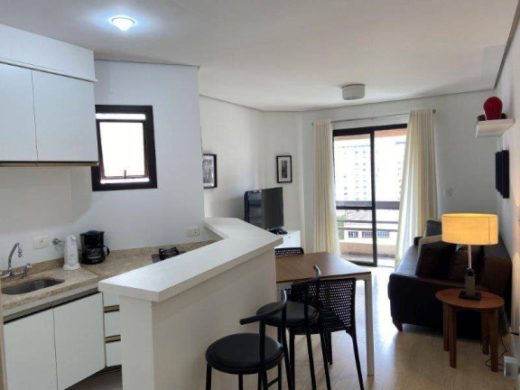 Imagem Apartamento com 1 Quarto para Alugar, 45 m² em Itaim Bibi - São Paulo