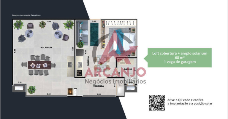 Imagem Apartamento com 1 Quarto à Venda, 35 m² em Praia Grande - Ubatuba