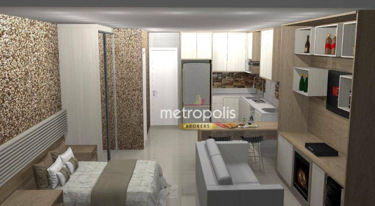 Imagem Apartamento com 1 Quarto à Venda, 60 m² em Vila Alpina - São Paulo