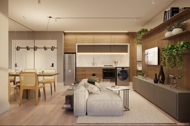 Imagem Apartamento com 1 Quarto à Venda, 35 m² em Batel - Curitiba