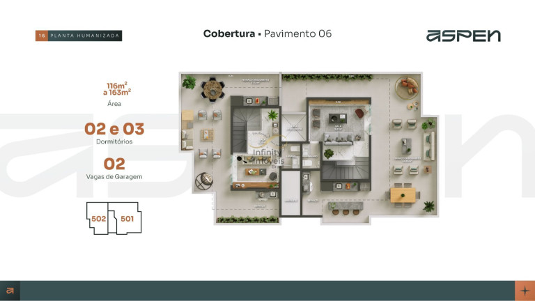 Imagem Cobertura com 2 Quartos à Venda, 37 m² em Minas Brasil - Belo Horizonte