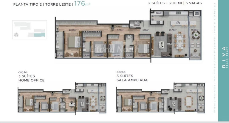 Imagem Apartamento com 4 Quartos à Venda, 176 m² em Praia Brava - Itajaí