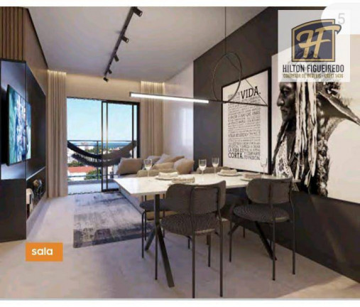 Imagem Apartamento com 2 Quartos à Venda, 53 m² em Poço - Cabedelo
