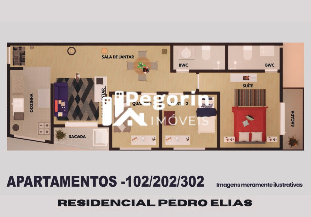 Imagem Cobertura com 4 Quartos à Venda, 130 m² em Centro - Pinhais