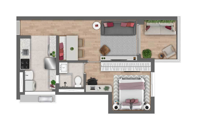 Imagem Apartamento com 1 Quarto à Venda, 47 m² em Perdizes - São Paulo