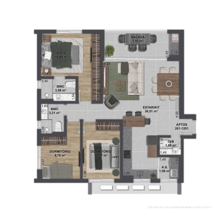 Imagem Apartamento com 2 Quartos à Venda, 120 m² em Centro - Florianópolis