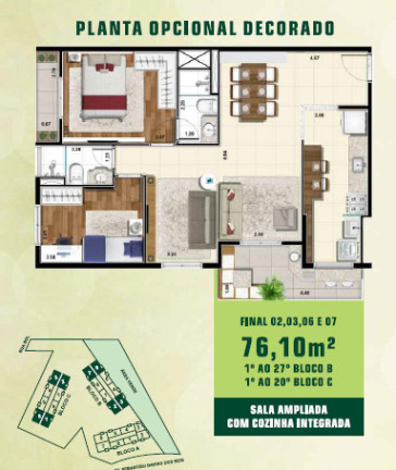 Imagem Apartamento com 3 Quartos à Venda, 74 m² em Jardim Tupanci - Barueri