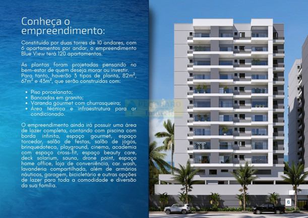 Imagem Apartamento com 2 Quartos à Venda, 67 m² em Martim De Sá - Caraguatatuba